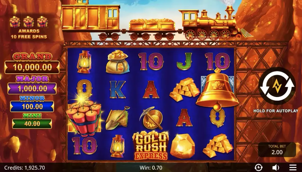 Gold Rush Pokies: Bonus Features