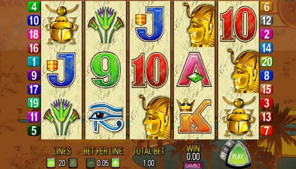 Queen of the Nile Pokies Bonuses